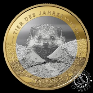 2026 - 10 Francos SC - Animal del Año - Erizo - SUIZA