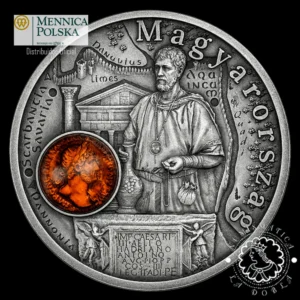 2026 - 1 DOLLAR Plata PROOF - Ruta del Ámbar - Hungría - MENNICA POLSKA