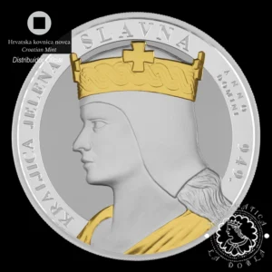 2026 - 6 EURO Plata BU - Reina Jelena La Gloriosa - CROACIA (PRE-VENTA)