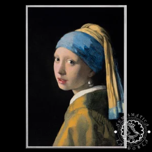 2026 - 1000 FRANCOS Plata PROOF - Vermeer - La Joven de la Perla - MINT XXI (PRE-VENTA)