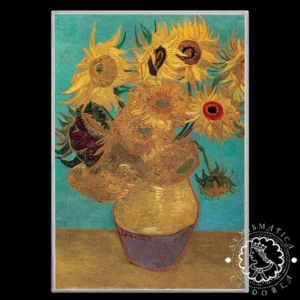 2026 - 1000 FRANCOS Plata PROOF - Van Gogh - Los Girasoles - MINT XXI