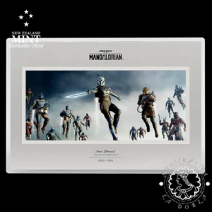 2026 - 2 DOLLARS Plata PROOF - The Mandalorian - Taking Back Mandalore - AGORO