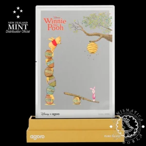 2026 - 1 DOLLAR Plata PROOF - Winnie the Pooh Foil - AGORO