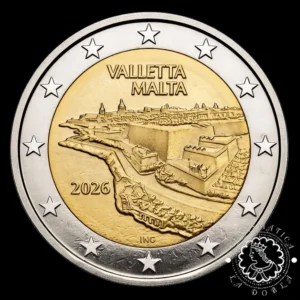 2026 - 2 Euro Cartucho - MALTA (La Valeta)