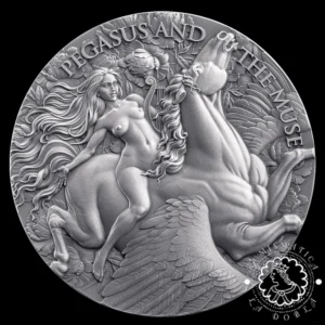 2026 - 2000 FRANCOS Plata PROOF AR - Celestial Beauty - Pegaso y la Musa - MINT XXI