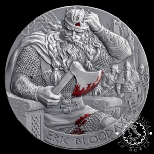2026 - 2000 FRANCOS Plata PROOF AR - Way to Valhalla - Eric Bloodaxe - MINT XXI