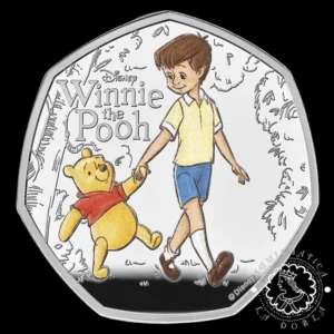 2026 - 50 PENCE Plata PROOF - Winnie the Pooh - REINO UNIDO