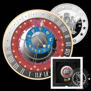2026 - 5 EURO Plata PROOF - City Hall Clocks - Berna - MALTA