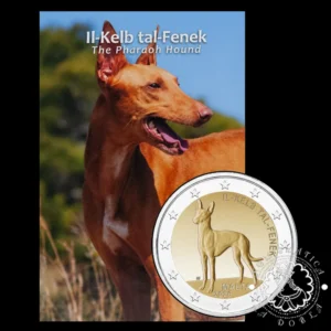 2026 - Cartera Oficial 2 Euro - Coincard BU - MALTA (Pharaoh Hound)