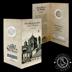 2026 - Cartera Oficial 2 Euro - Coincard PROOF - ESPAÑA (Monasterio Poblet)