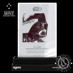 2026 - 1 DOLLAR Plata PROOF - Star Wars - Darth Vader Foil - AGORO