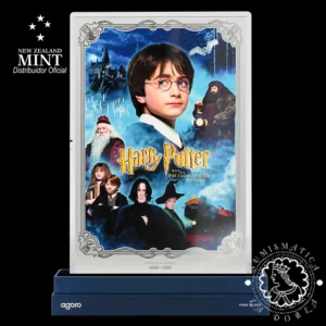 2026 - 2 DOLLARS Plata PROOF - Harry Potter - Philosopher's Stone - AGORO