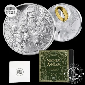 2026 - 10 EURO Plata PROOF - El Señor de los Anillos - Comunidad del Anillo - FRANCIA