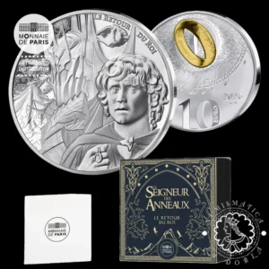 2026 - 10 EURO Plata PROOF - El Señor de los Anillos - El Retorno del Rey - FRANCIA