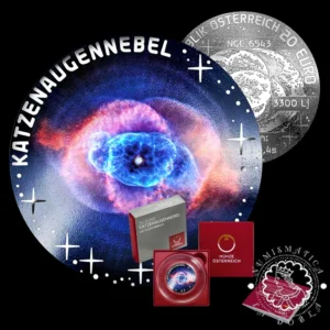 2026 - 20 Euro Plata PROOF - Cat´s Eye Nebula - AUSTRIA