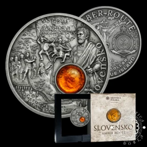 2026 - 1 DOLLAR Plata PROOF - Ruta del Ámbar - Eslovaquia - MENNICA POLSKA