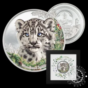 2026 - 500 TOGROG Plata PROOF - Woodland Spirits - Snow Leopard - CIT