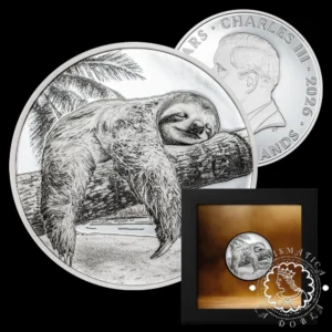 2026 - 5 DOLLARS Plata PROOF - Siete Pecados Capitales - Pereza - CIT