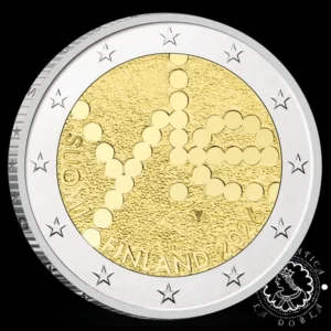 2026 - 2 Euro Cartucho UNC - FINLANDIA (Centenario de la Fundación de la YLE)