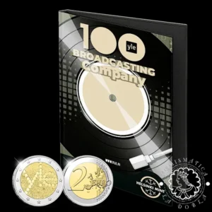 2026 - Estuche Oficial 2 Euro - PROOF - FINLANDIA (Centenario de la Fundación de la YLE)