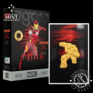 2026 - Blind Box - 1/2 Oz Plata - Marvel - Iron Man - AGORO