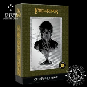 2026 - 2 DOLLARS Plata PROOF - El Señor de los Anillos - Frodo - AGORO
