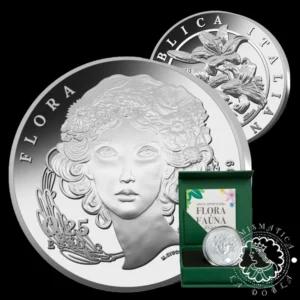 2026 - 0'25 EURO Plata FDC - Flora y Fauna - Lirio - ITALIA