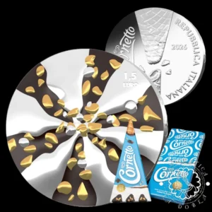 2026 - 1'5 EURO Plata PROOF - Cornetto - ITALIA