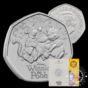2026 - Cartera Oficial 50 Pence - Coincard BU - REINO UNIDO (Winnie the Pooh Friendship)
