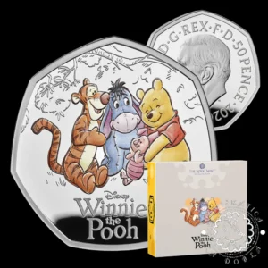 2026 - 50 PENCE Plata PROOF - Winnie the Pooh Friendship - REINO UNIDO