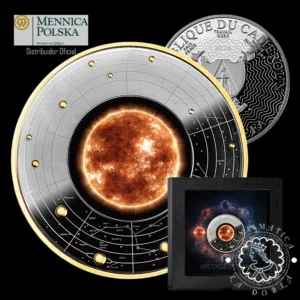 2026 - 500 CFA Plata PROOF - Sun-Like Star - MENNICA POLSKA