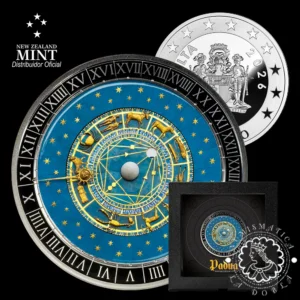 2026 - 5 EURO Plata PROOF - City Hall Clocks - Padua - MALTA