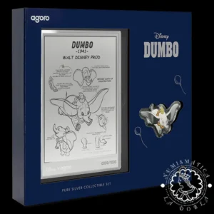 2026 - 2 & 1 DOLLARS Plata PROOF - Disney - Dumbo - AGORO (PRE-VENTA)