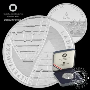 2026 - 6 EURO Plata BU - Barcos Croatas - Neretva Boat - CROACIA (PRE-VENTA)
