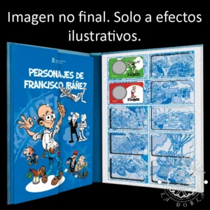 2026 - 9 x 1.5 EURO BU - Personajes Francisco Ibañez - ESPAÑA (PRE-VENTA)